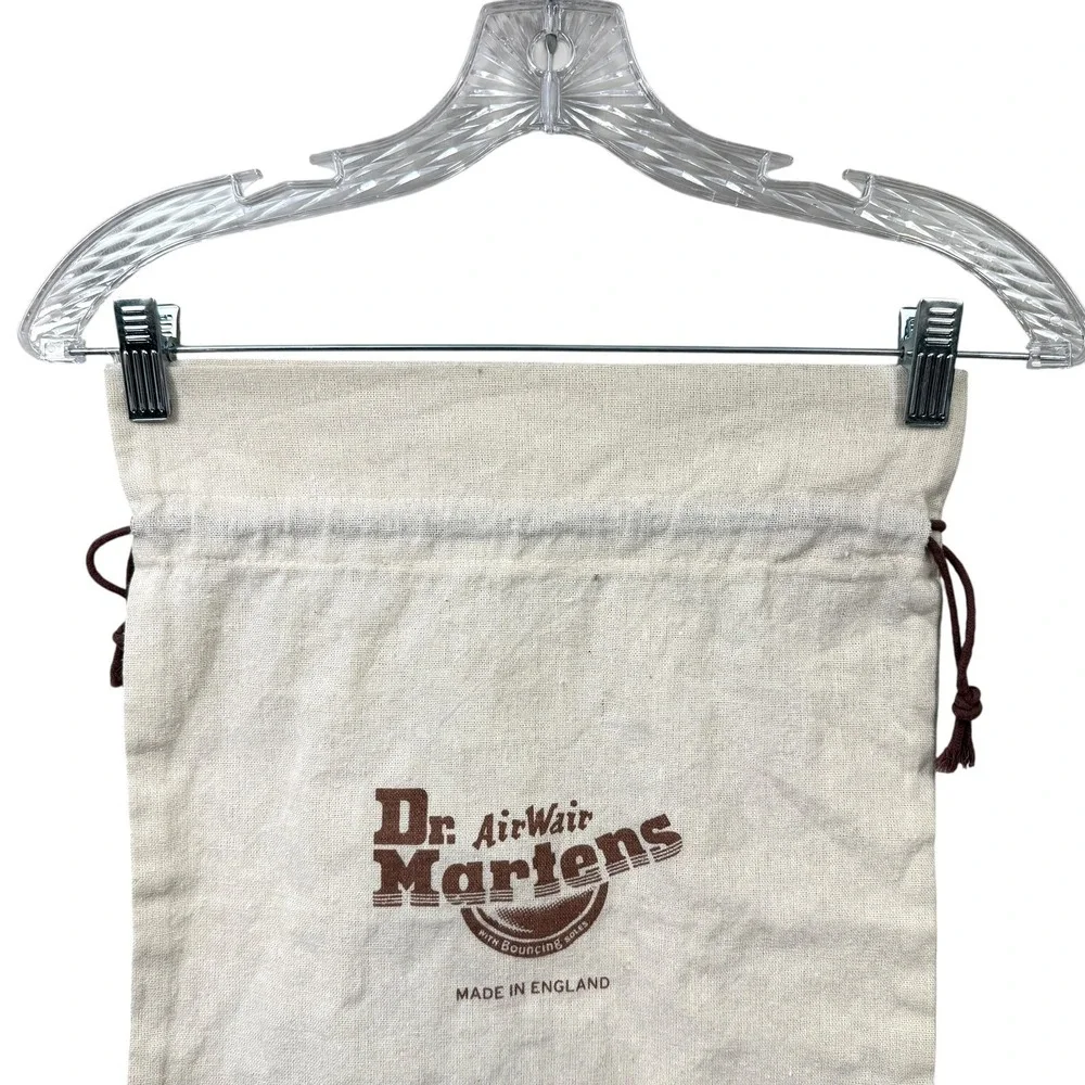 Dr. Martens Original Shoe Bag Dust Storage Travel Drawstring Made in England